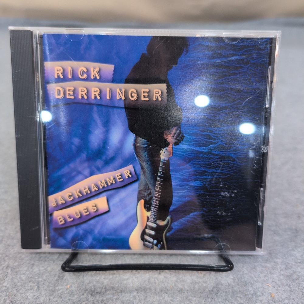 Rick Derringer Jackhammer Blues CD 2000 Blues Bureau International - Picture 1 of 2